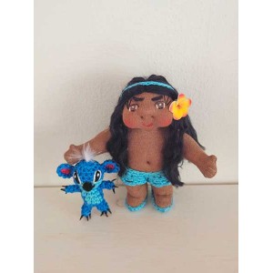 4" Art Dolls Lilo and Stitch 4" Art Dolls Lilo and Stitch