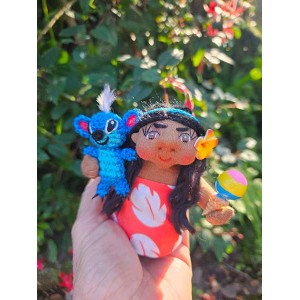 4" Art Dolls Lilo and Stitch 4" Art Dolls Lilo and Stitch