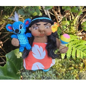 4" Art Dolls Lilo and Stitch 4" Art Dolls Lilo and Stitch