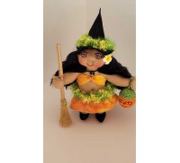 4" Art Doll Pala'ai, the Little Hawaiian Witch