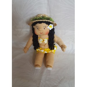 Huggable Hawaiian Art Doll, Hulili (First Light)