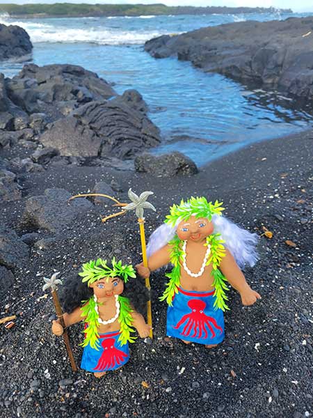 10" Art Doll Kanaloa, Healing God of the Ocean ...